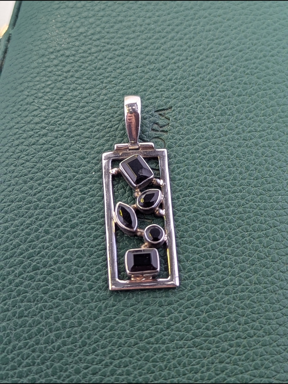 ✨Modernist 925 Sterling Silver Openwork Statement Pendant ✨
